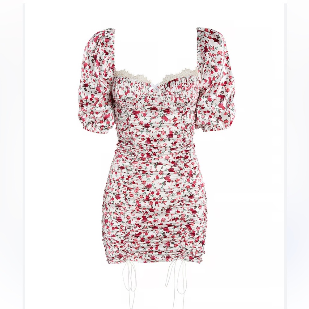 For love and lemons mini floral dress